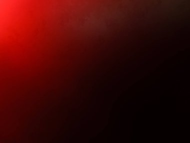 Karanlık bir odada parlayan kırmızı bir ışık.