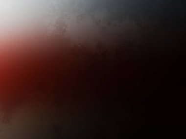 Siyah arkaplanda kırmızı ve beyaz bir saat