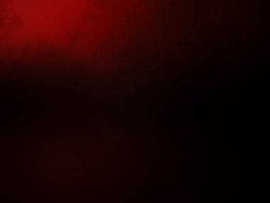 Karanlık bir odada parlayan kırmızı bir ışık.