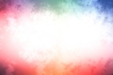 Bulanık gökyüzü ile renkli bir arkaplan