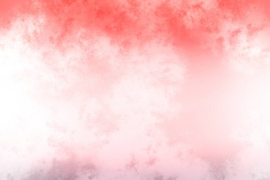 Pembe ve beyaz bulutlu kırmızı ve beyaz bir arkaplan