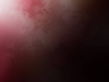 Kırmızı ve siyah arkaplan, beyaz ve siyah saat.