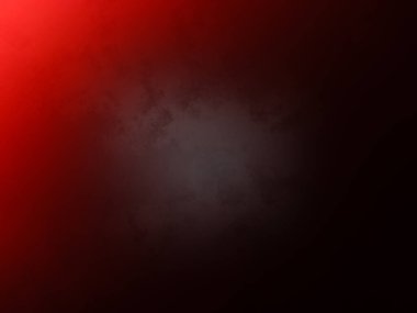 Karanlık bir odada parlayan kırmızı bir ışık.