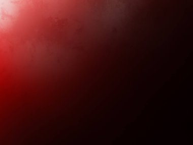 Bir duman bulutunun içinden parlayan kırmızı bir ışık