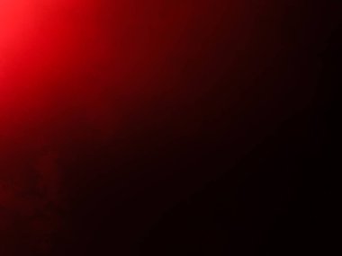 Karanlık bir odada parlayan kırmızı bir ışık.