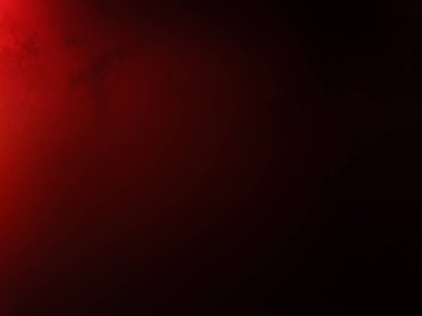 Karanlık bir odada parlayan kırmızı bir ışık.