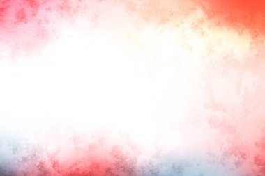 Beyaz ve siyah kenarlı kırmızı ve mavi bir arkaplan