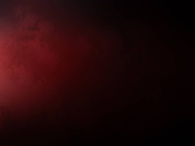 Karanlık bir odada parlayan kırmızı bir ışık.