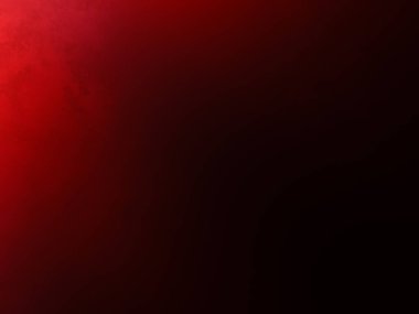 Siyah arka planı ve beyaz saati olan kırmızı bir duvar.