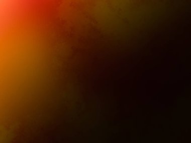 Bulutlarda parlayan kırmızı ve sarı bir ışık.