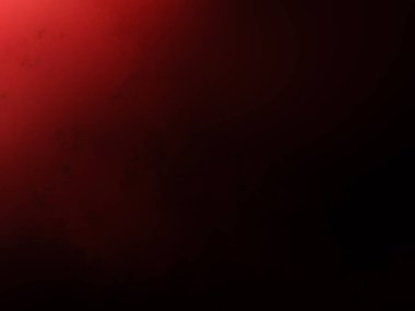 Karanlık bir odada parlayan kırmızı bir ışık.