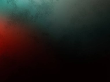 Karanlıkta kırmızı ve mavi bir ışık