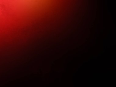 Karanlık bir odada parlayan kırmızı bir ışık.