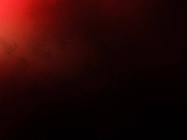 Karanlık bir odada parlayan kırmızı bir ışık.