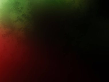 Siyah arkaplanı olan kırmızı ve yeşil bir arkaplan