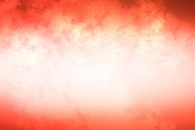 Kırmızı ve turuncu arka plan, beyaz ve siyah jet.