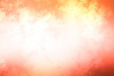 Kırmızı ve sarı arka plan, beyaz ve siyah köpek.