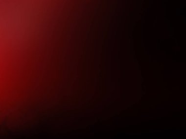 Karanlık bir odada parlayan kırmızı bir ışık.