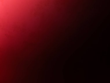 Siyah arka planı ve kırmızı ışığı olan kırmızı bir duvar.