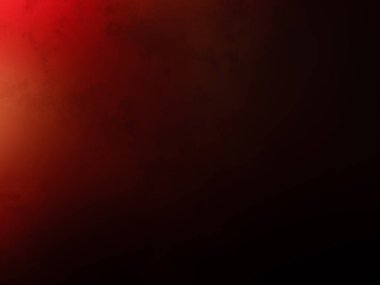 Camdan yansıyan kırmızı bir ışık.