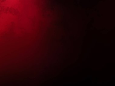 Karanlık bir odada parlayan kırmızı bir ışık.