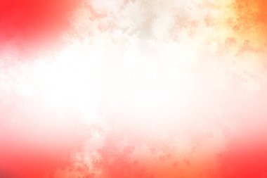 Kırmızı ve sarı arka plan, beyaz ve siyah köpek.