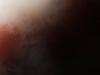 Siyah arkaplanda kırmızı ve beyaz bir saat