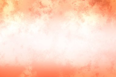 Beyaz ve siyah kedili kırmızı ve turuncu bir arka plan.