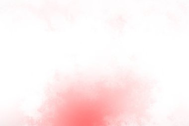 Beyaz arka planı olan kırmızı bir şemsiye.