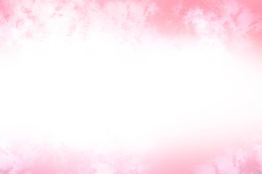 Bulutlu pembe bir gökyüzü ve bir uçak.