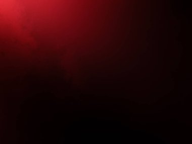 Karanlık bir odada parlayan kırmızı bir ışık.