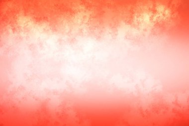 Kırmızı ve sarı arka plan, beyaz ve siyah saat.