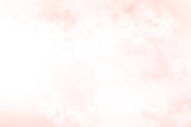 Bulutlu pembe bir gökyüzü ve bir uçak.