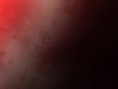 Karanlık bir odada parlayan kırmızı bir ışık.