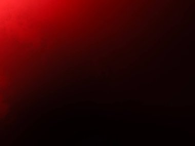 Karanlık bir odada parlayan kırmızı bir ışık.