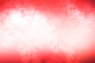 Kırmızı arka planı olan kırmızı ve beyaz bir duman bulutu