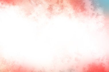 Bulanık gökyüzü ile kırmızı ve beyaz bir arkaplan