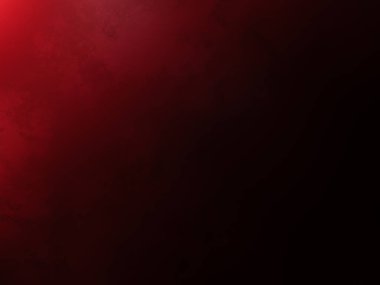 Karanlık bir odada parlayan kırmızı bir ışık.