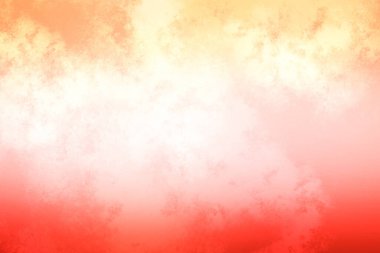 Kırmızı ve sarı arka plan, beyaz ve siyah köpek.