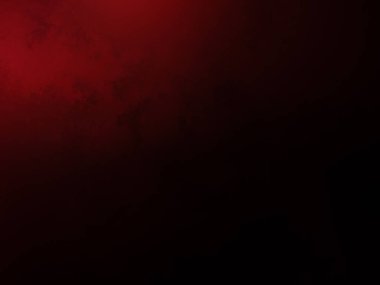 Karanlık bir odada parlayan kırmızı bir ışık.