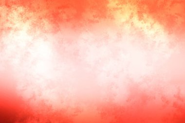 Kırmızı ve turuncu arka plan, beyaz ve siyah saat.