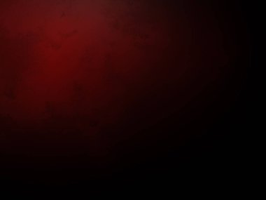 Siyah arka planı olan kırmızı bir duvar.