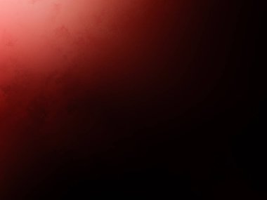 Siyah arka planı ve kırmızı ışığı olan kırmızı bir duvar.