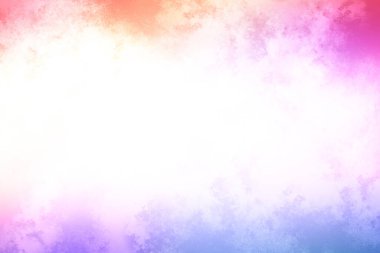 Gökyüzü ve bulutlarla dolu renkli bir arkaplan