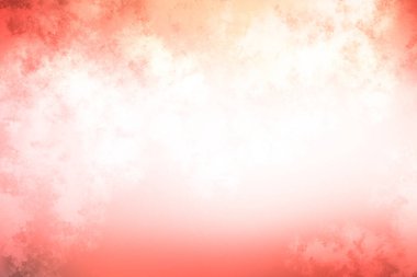 Beyaz ve siyah köpekli kırmızı ve pembe bir arka plan.