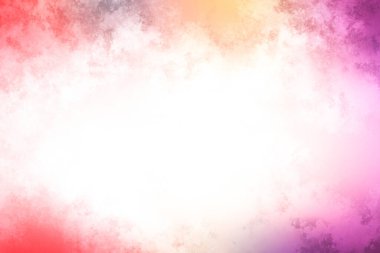 Beyaz merkezli renkli bir arkaplan