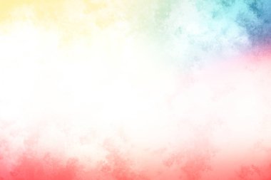 Bulanık gökyüzü ile renkli bir arkaplan