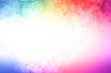 Renkli bir bulut arkaplanı Renkli bir gökkuşağı