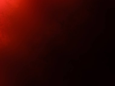 Karanlık bir odada parlayan kırmızı bir ışık.