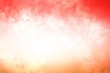 Kırmızı ve sarı arka plan, beyaz ve siyah köpek.